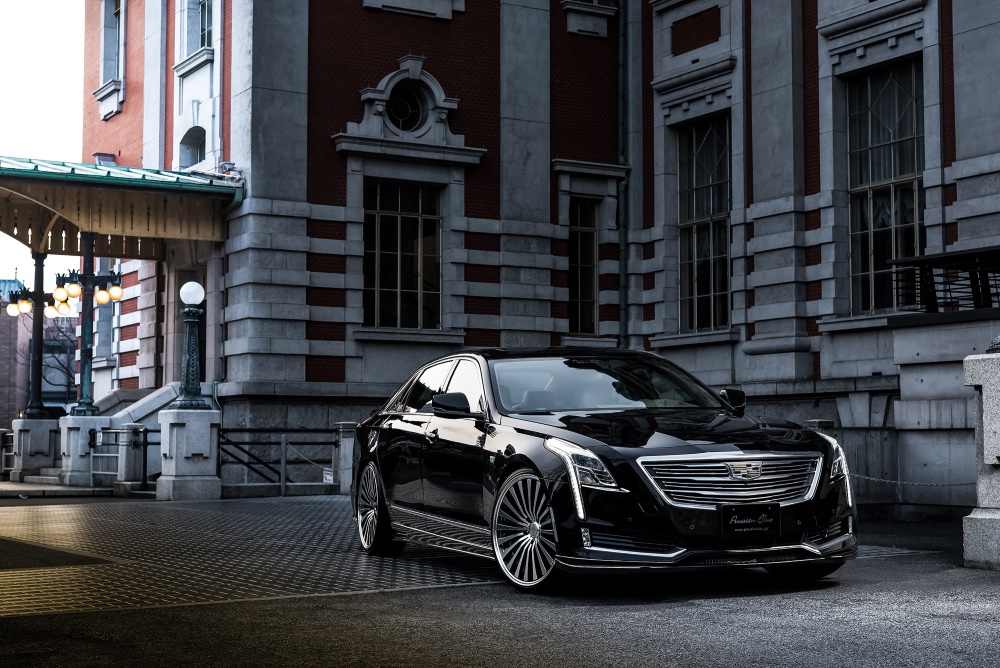 新品　PS　キャデラック CADILLAC X M'zSPEED コラボ Cadillac CT6 Prussian Blue 貴方