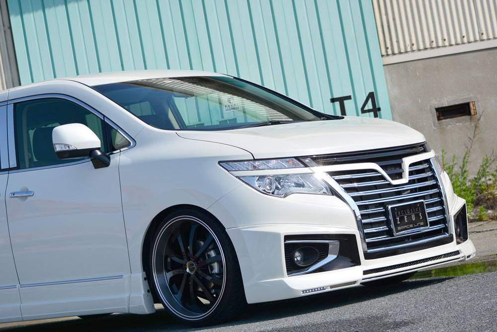 M'z SPEED 【未塗装品】[E52 エルグランド ハイウェイスター 後期