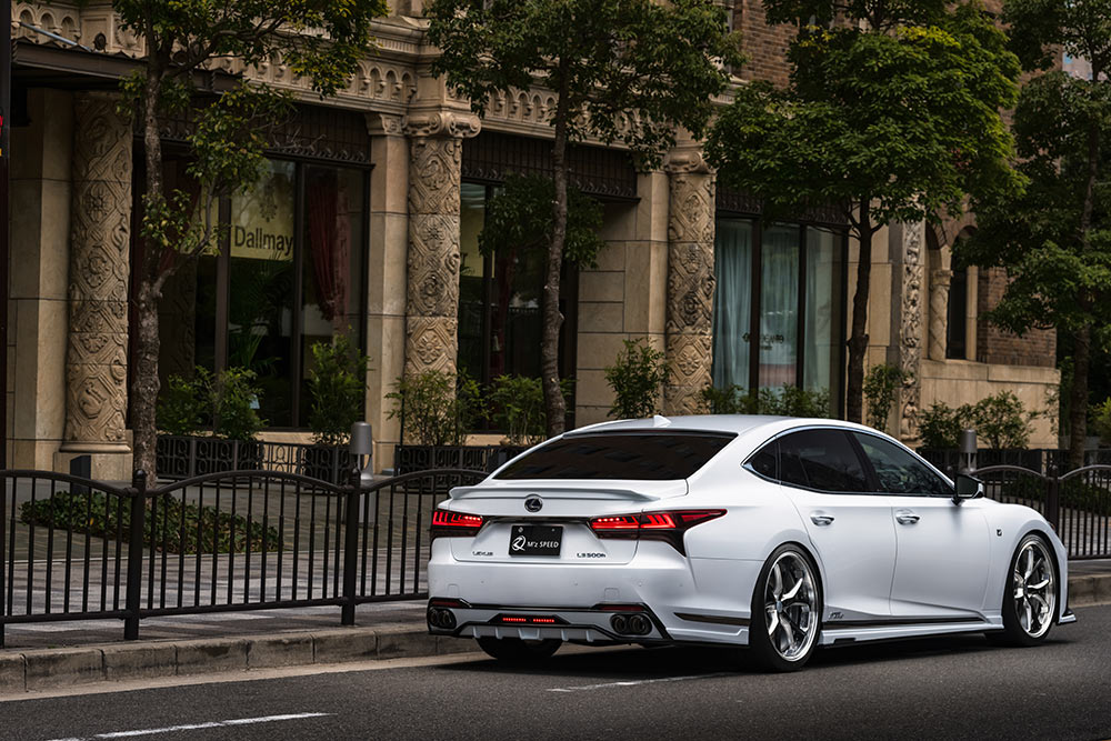 M'z SPEED 【マフラー】[レクサス LS500h F SPORT]プルシアンブルー