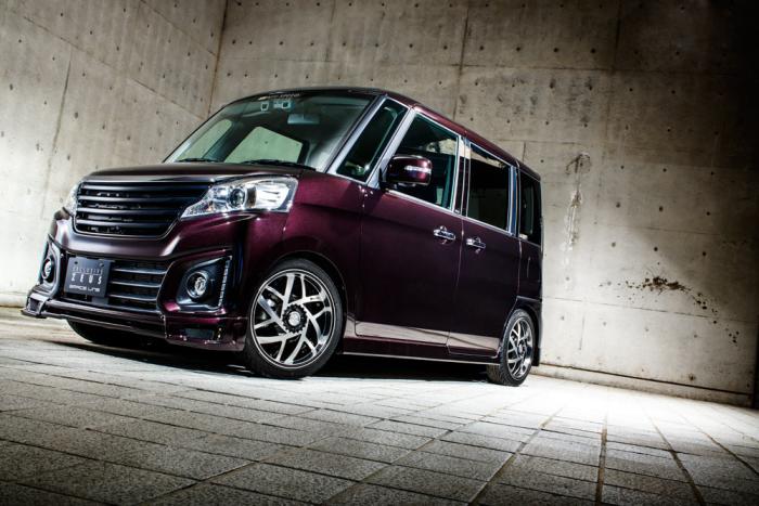 M'z SPEED 【単色塗装済品】[MK42S スペーシアカスタム 後期]グレース