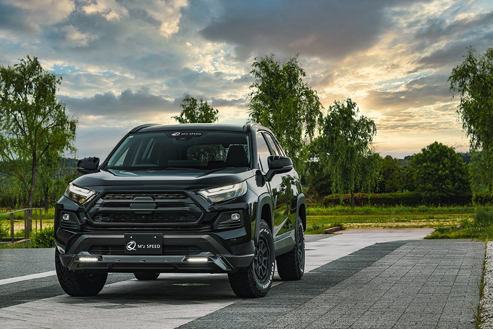 M'z SPEED 【つや消しブラック仕様】[50系 RAV4 Adventure]クロス