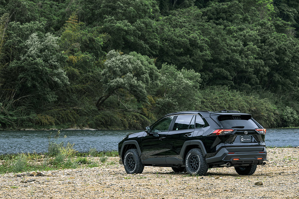 M'z SPEED 【つや消しブラック仕様】[50系 RAV4 Adventure]クロス