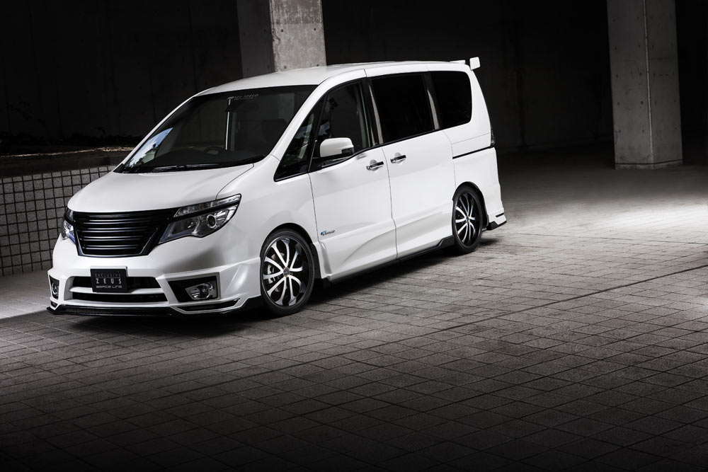 M'z SPEED 【未塗装品】[C26 セレナ ハイウェイスター 後期]グレース