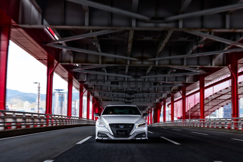 M'z SPEED 【マフラー】[220系 クラウン 前期]プルシアンブルー