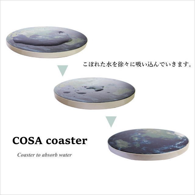 コースター 吸水 コーサ コースター COSA Coaster :cosa-coaster:インテリアショップNorthern Line 通販  