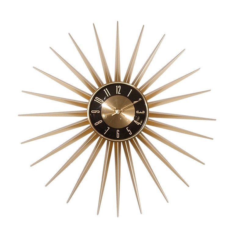 エミッツタイム emits time 壁掛け時計 ミッドセンチュリー 60cm