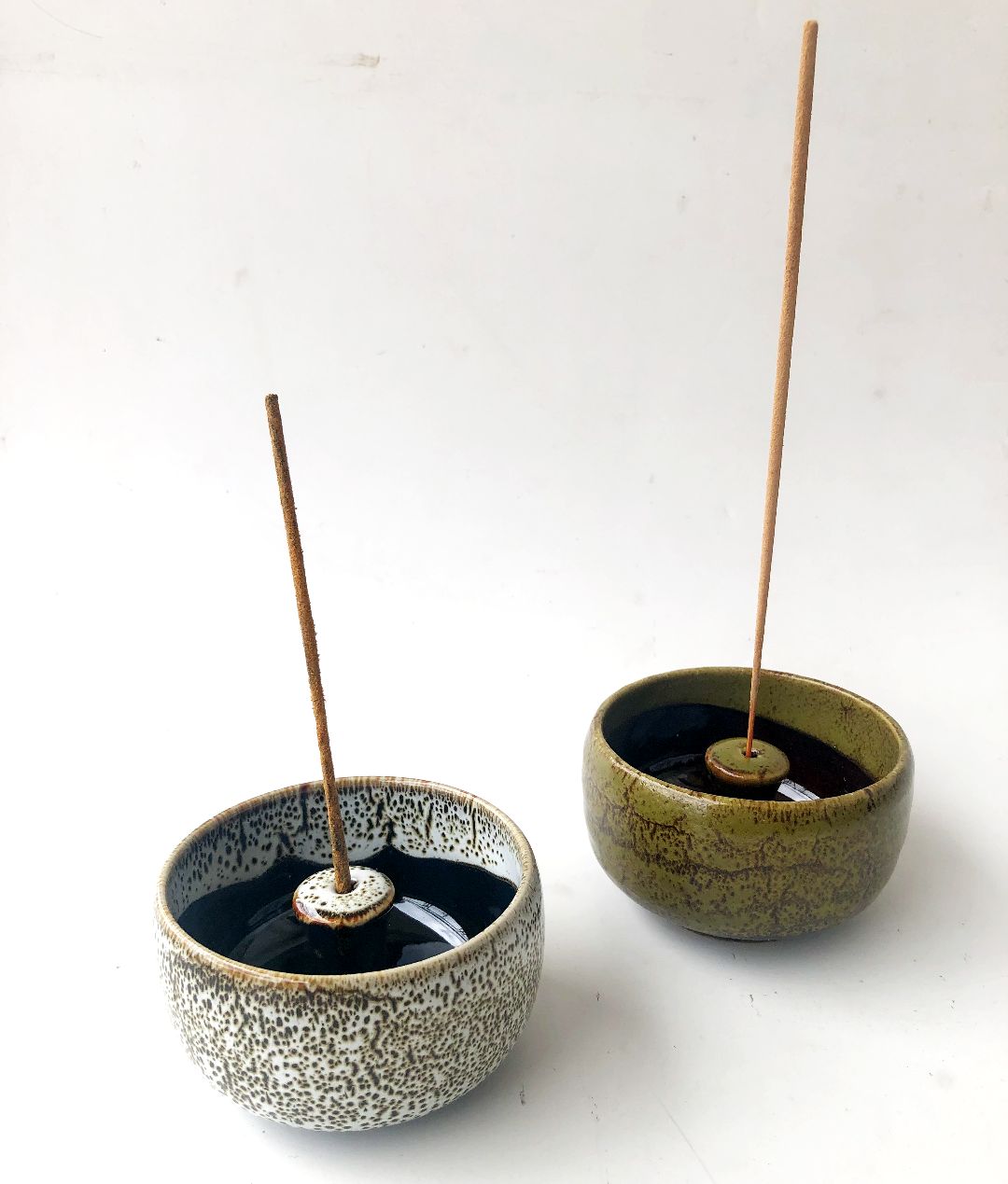 インセンススタンド Incense Stand AME 飴釉 お香立て 陶器 美濃