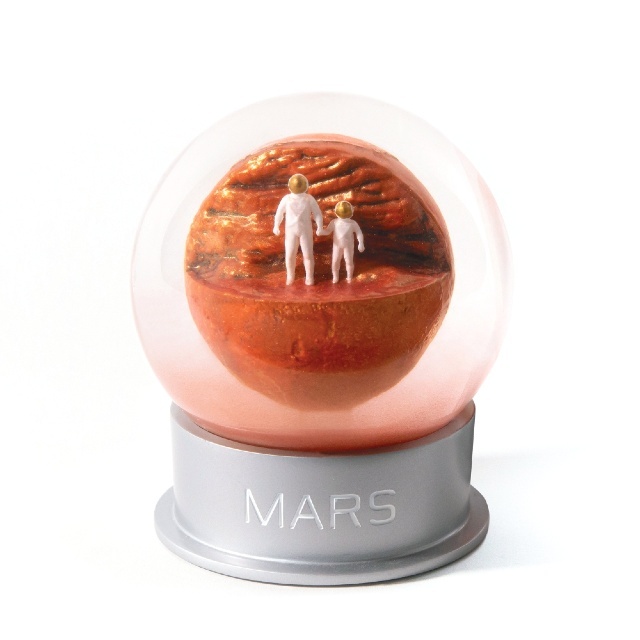 スノードーム Mars Dust Globe マーズ ダスト グローブ 火星