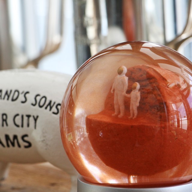 スノードーム Mars Dust Globe マーズ ダスト グローブ 火星