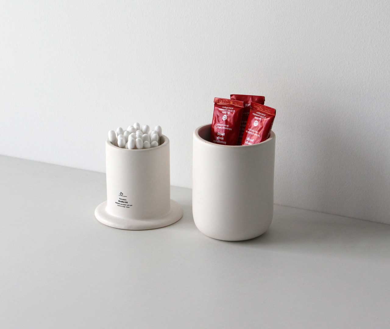 ポーセリン アッシュポット ANAheim Porcelain Ash-Pot Ivory 電子