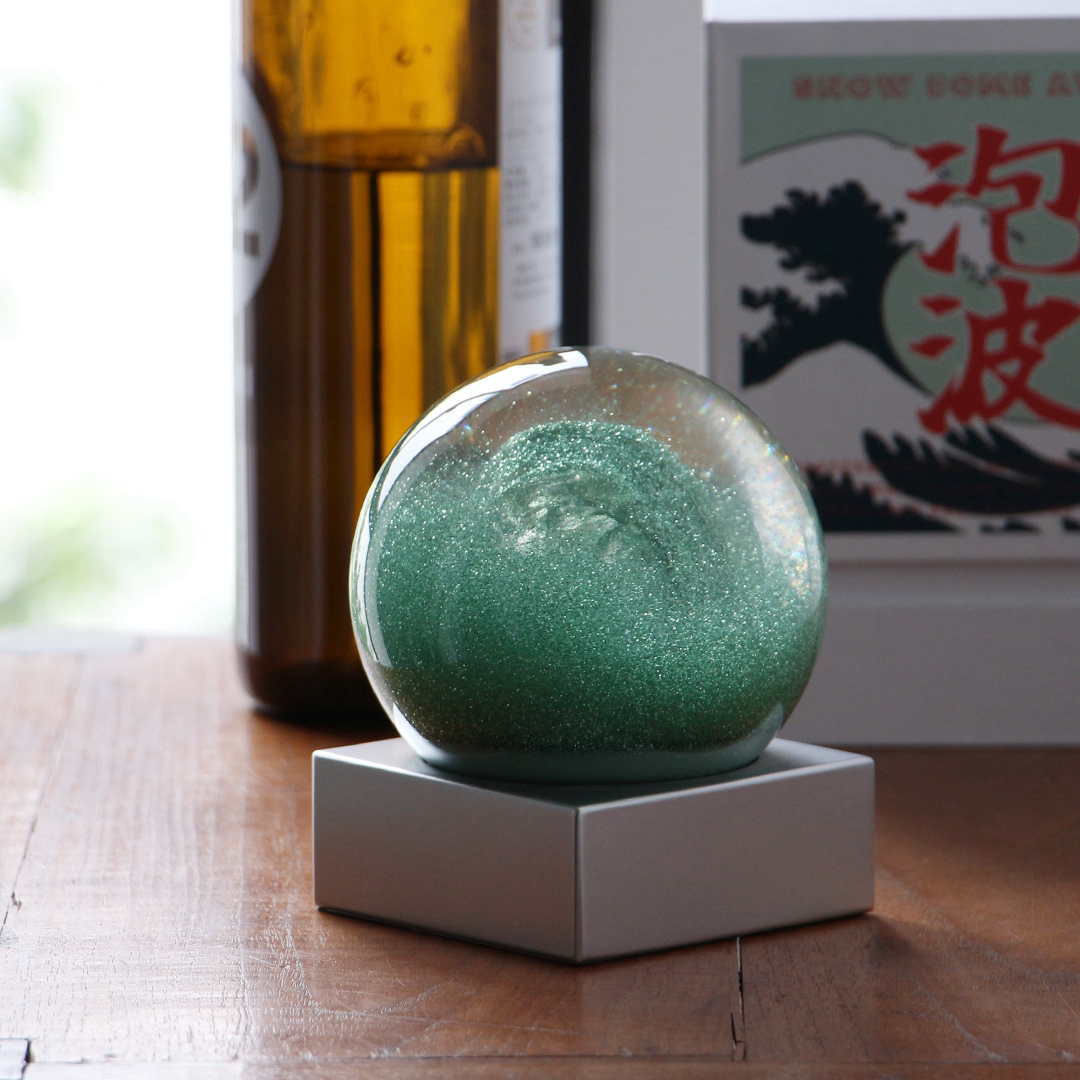 スノードーム 泡波 Snow Dome Awanami : インテリアショップNorthern