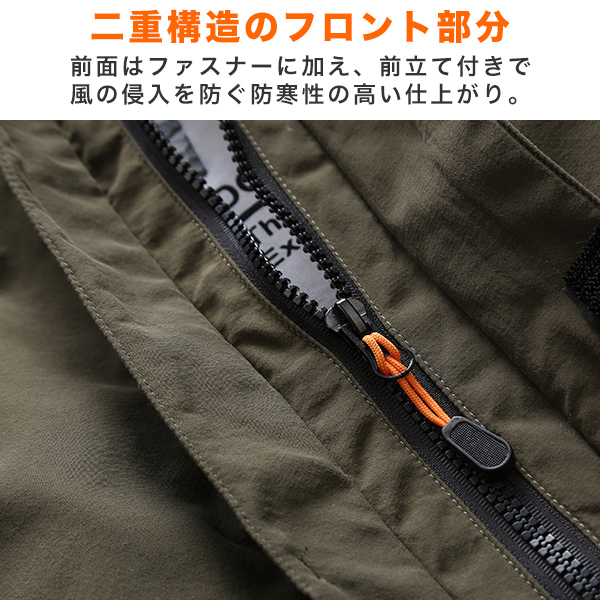 アウター メンズ 裏ボア 裏起毛 ジャケット ミリタリージャケット