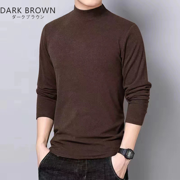 裏起毛 インナー メンズ Tシャツ 長袖Tシャツ トップス 極暖