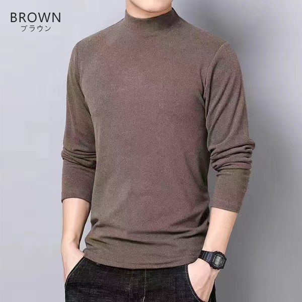 裏起毛 インナー メンズ Tシャツ 長袖Tシャツ トップス 極暖