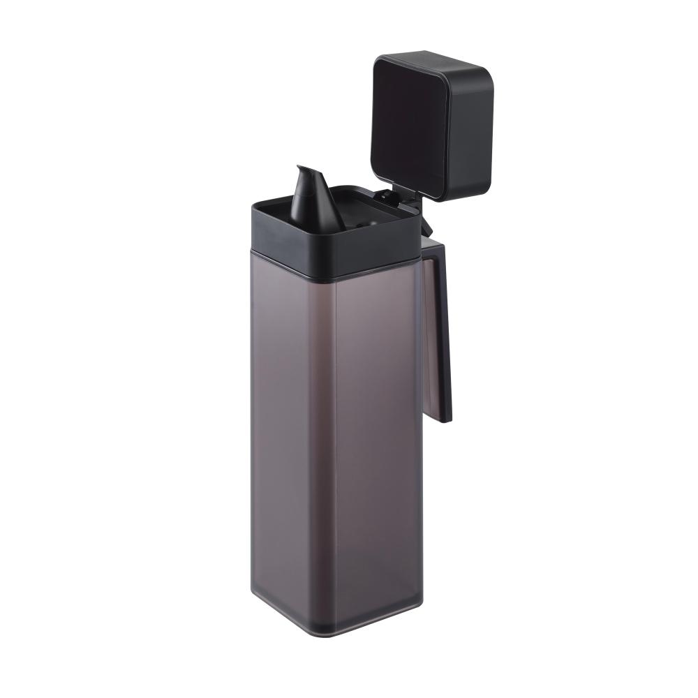 ( 蓋付き調味料ボトル 500ml タワー ) tower 山崎実業 公式 オンライン 通販 キッチン 料理 収納 シンプル おしゃれ オイル 醤油 みりん お酢 詰め替え リフィル | 山崎実業 | 02