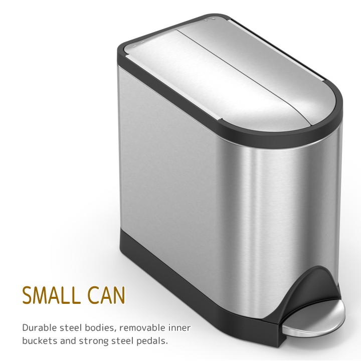simplehuman（シンプルヒューマン） ( バタフライステップカン 10L