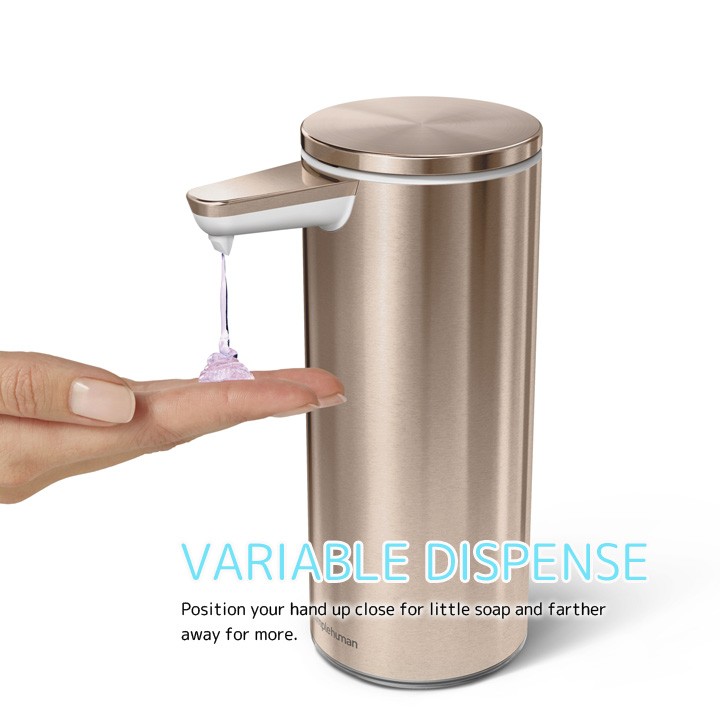 充電式センサーポンプ ローズゴールド ST1046 ) simple human シンプル