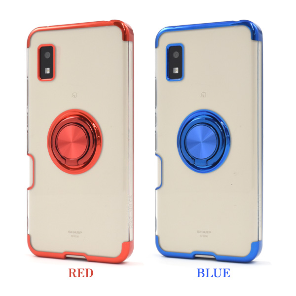 AQUOS wish SHG06＋ケース２個セット AQUOS wish wish2 ケース カバー ソフトケース スマホリング付 SHG06