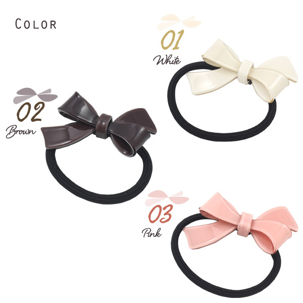 ヘアゴム 髪ゴム 結びリボン かわいい レディース ギフト プレゼント