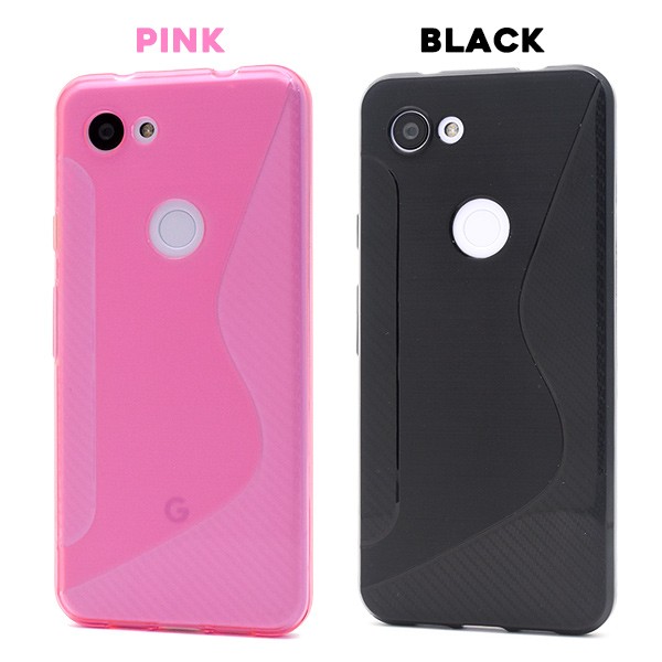 Google Pixel Pixel3a ケース カバー カーボン調 ハードケース