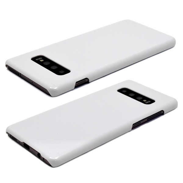 Galaxy S10+ ケース ハードケース 白 ホワイト ギャラクシーS10プラス