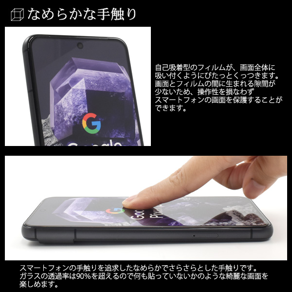 Google Pixel 8 フィルム 画面保護 ガラスフィルム ピクセル8