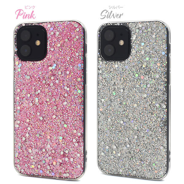 PLATA（プラタ） iPhone12 iPhone12Pro 兼用 カバー ケース キラキラ