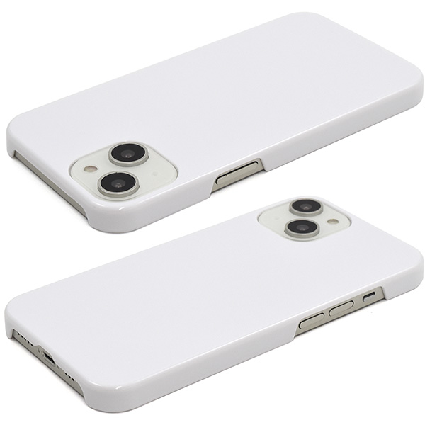 PLATA（プラタ） iPhone14 ケース カバー 白 ホワイト 無地 ハード