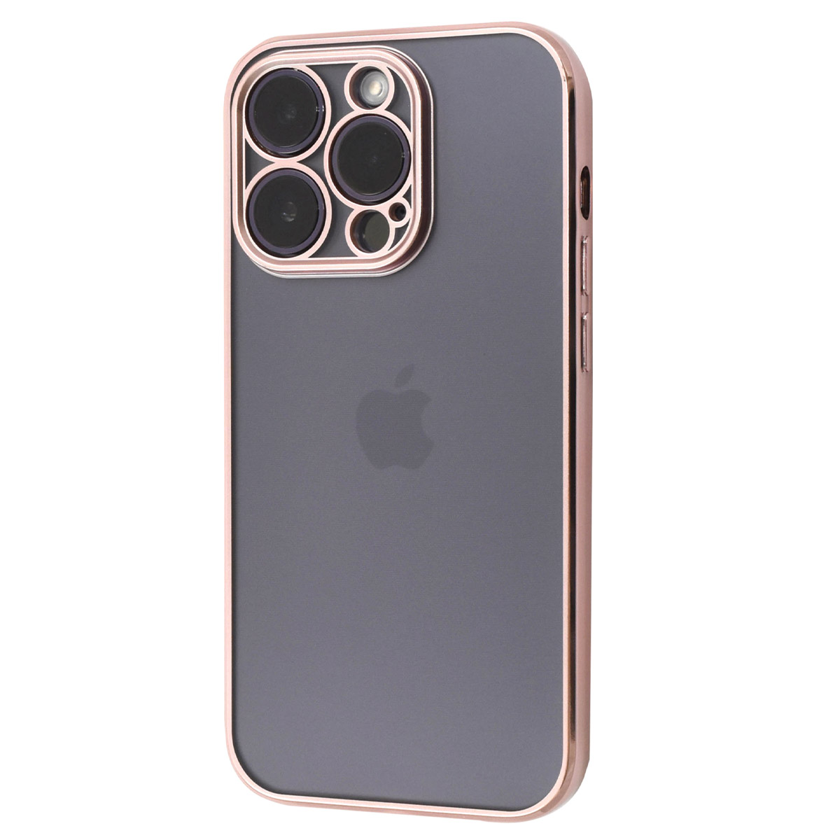 iPhone14 Pro (6.1インチ)専用 メタルリックバンパー マットクリアソフトケース 保護カバー アイフォンケース iPhone 14 プロ アイホン 2022｜n-style｜04
