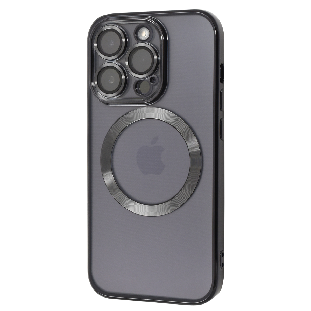 iPhone14 Pro (6.1インチ)専用  MagSafe対応 メタルバンパー クリアソフトケース 保護カバー アイフォンケース iPhone 14 プロ アイホン 2022｜n-style｜03