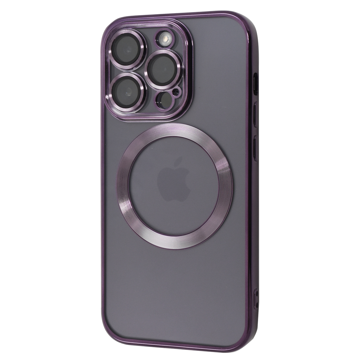iPhone14 Pro (6.1インチ)専用  MagSafe対応 メタルバンパー クリアソフトケース 保護カバー アイフォンケース iPhone 14 プロ アイホン 2022｜n-style｜02