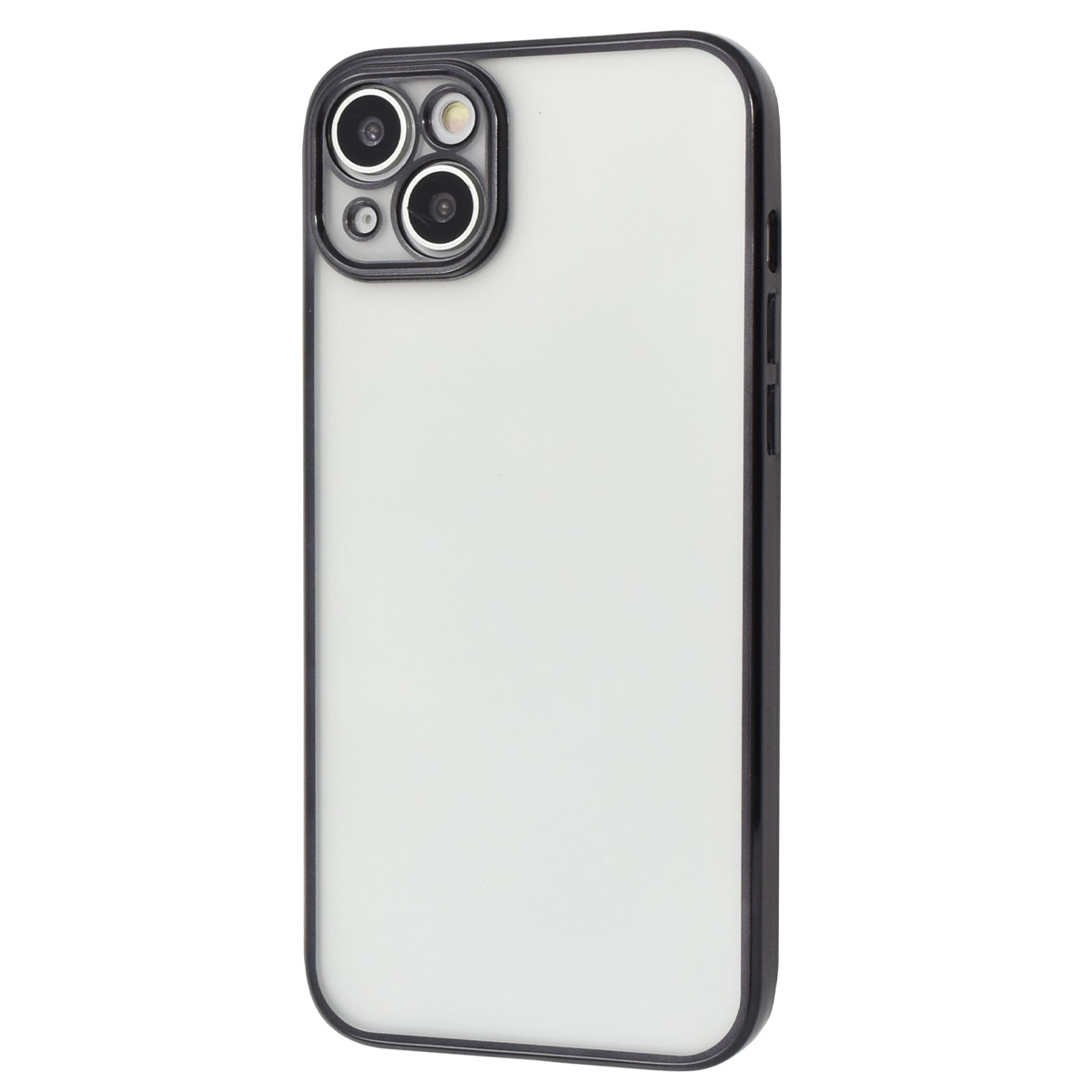 iPhone14 Plus (6.7インチ)専用 メタルリックバンパー マットクリアソフトケース 保護カバー 背面保護 アイフォンケース アイホン  iPhone 14 プラス 2022｜n-style｜05