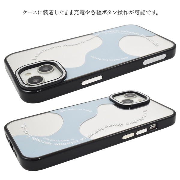 PLATA iPhone シリーズ ケース カバー 背面ミラー 鏡 おしゃれ