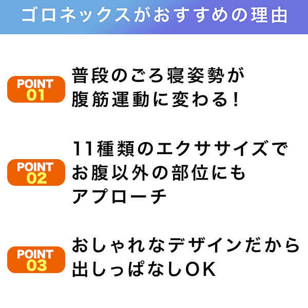 ゴロネックス 座椅子型フィットネスマシン 腹筋 エクササイズ チェアー
