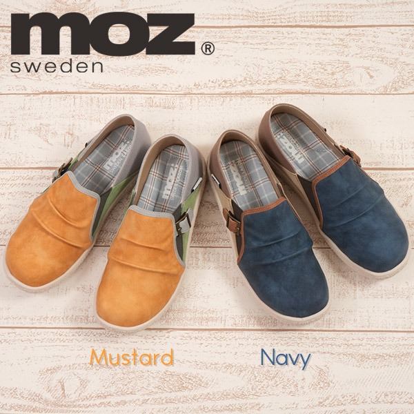 moz（モズ） スリッポン 靴 レディース 2WAY かかとが踏める