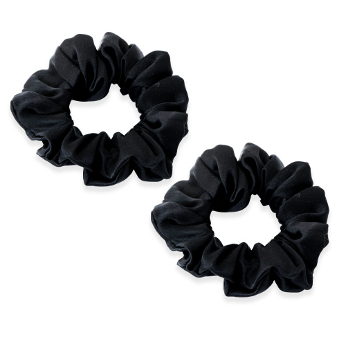 爆買WEEK最大19%還元 シルク ヘアゴム 3set シュシュ 跡がつかない