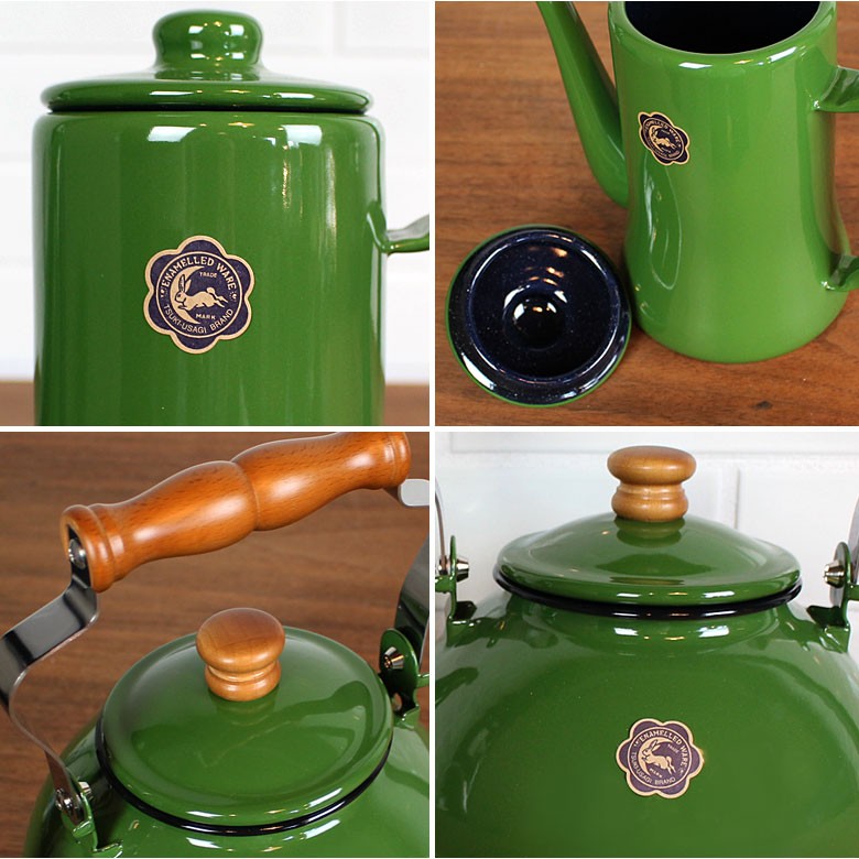 廃】特約店限定 月兎印×カリタ コラボカラー スリムポット 1.2L