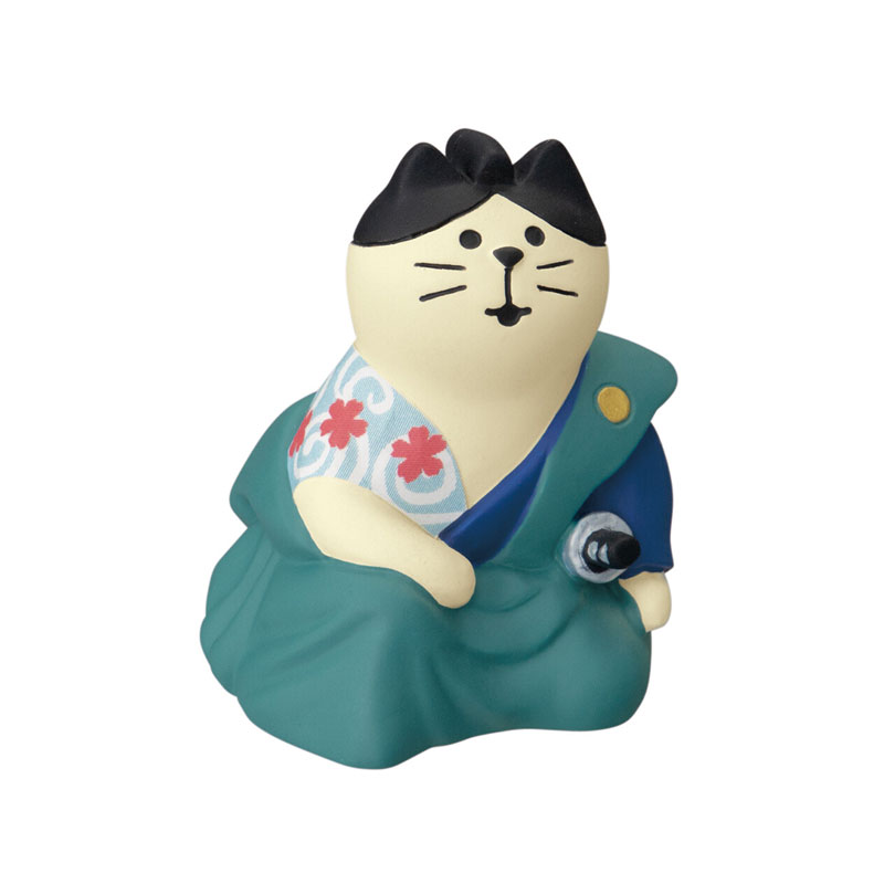 DECOLE（デコレ） concombre コンコンブル 桜吹雪猫 置物 ファッション