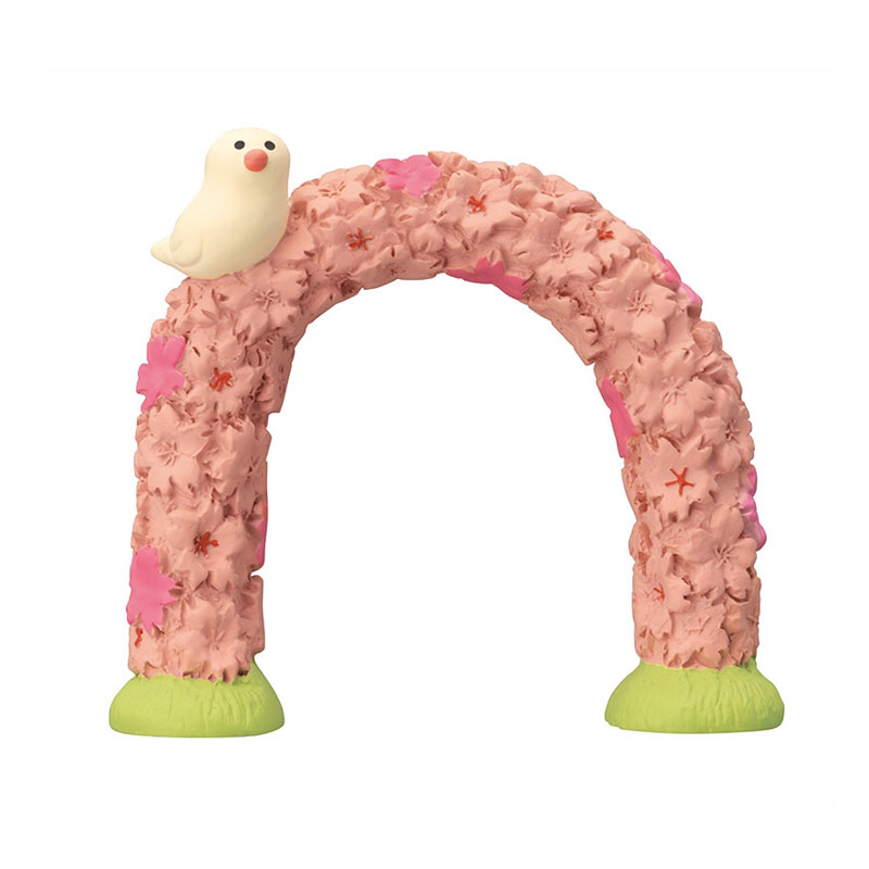 DECOLE（デコレ） concombre コンコンブル 文鳥桜ゲート 置物 