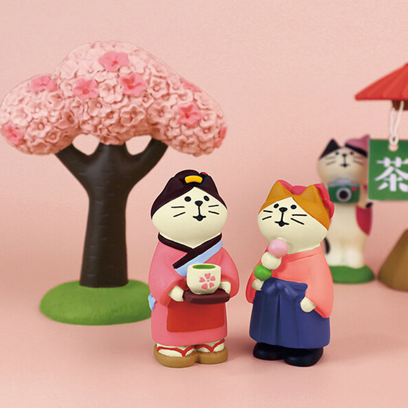 DECOLE（デコレ） concombre コンコンブル はいからさん猫 置物