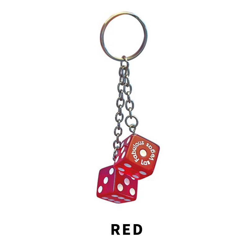 TWIN DICE KEYRING ツイン ダイス キーリング Las Vegas ラスベガス