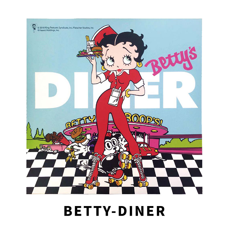 BETTY BOOP ベティちゃん ベティブープ Betty Boop LED Canvas