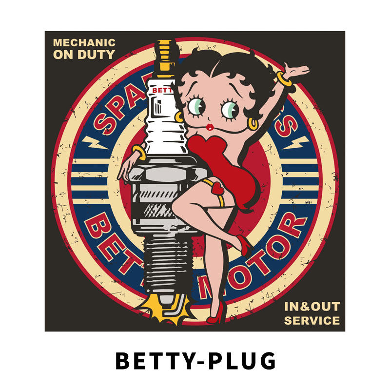 BETTY BOOP（ベティ ブープ） ベティちゃん Betty Boop LED Canvas