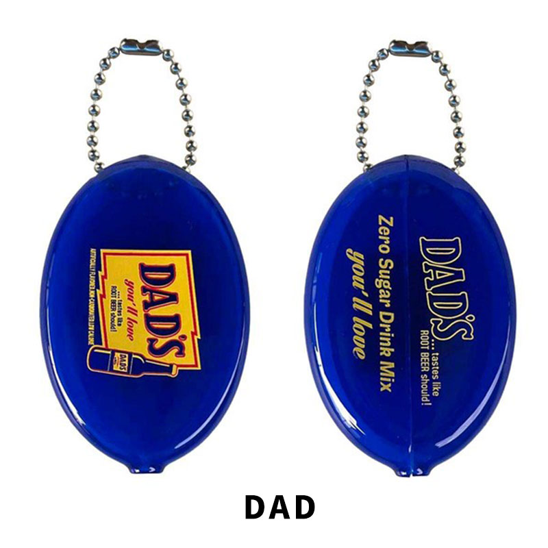 Rubber Coin Case DRAG RACING NHRA BEAVER CRISP DAD'S RED-D