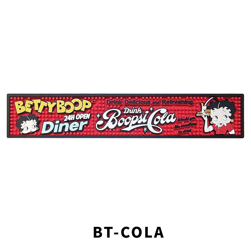 バーマット グラスマット BAR MAT CHEVROLET Ford Mopar Betty
