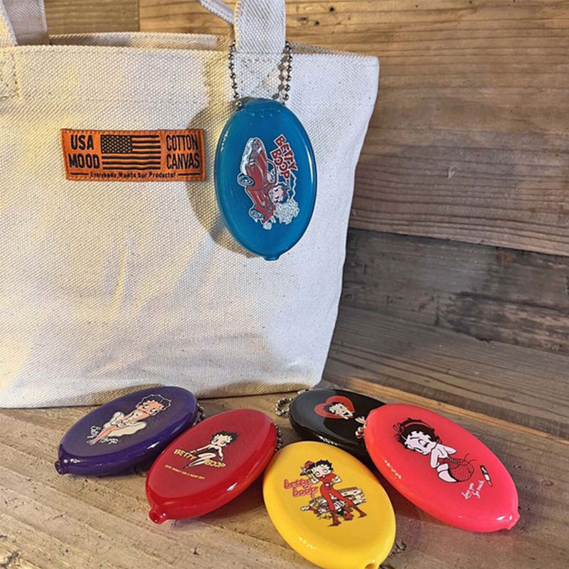 ベティちゃん フィギュア 貯金箱、キーホルダー、ピンバッジ、携帯ケース 楽天市場】ベティちゃん キーケース ベティ カード入れ
