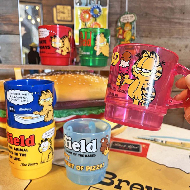 Milky Stacking Mug Cup GARFIELD ガーフィールド 猫 ミルキー