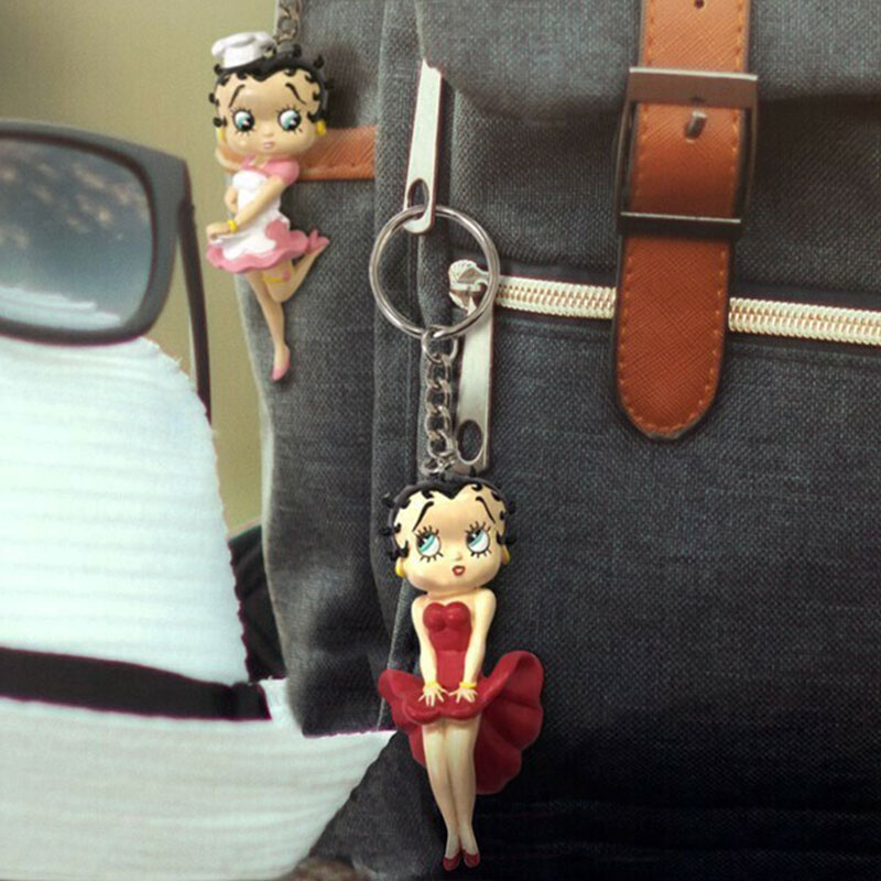 BETTY BOOP ベティちゃん ベティブープ Betty Boop 3D PVC KEY