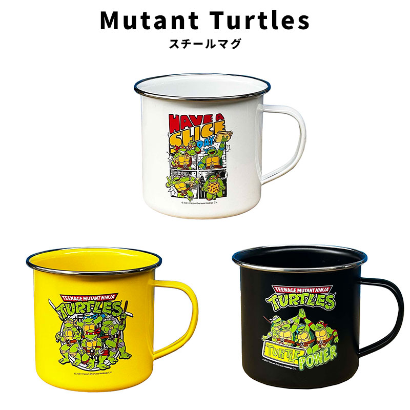 Mutant Turtles タートルズ 亀 STEEL MUG スチール マグ マグカップ