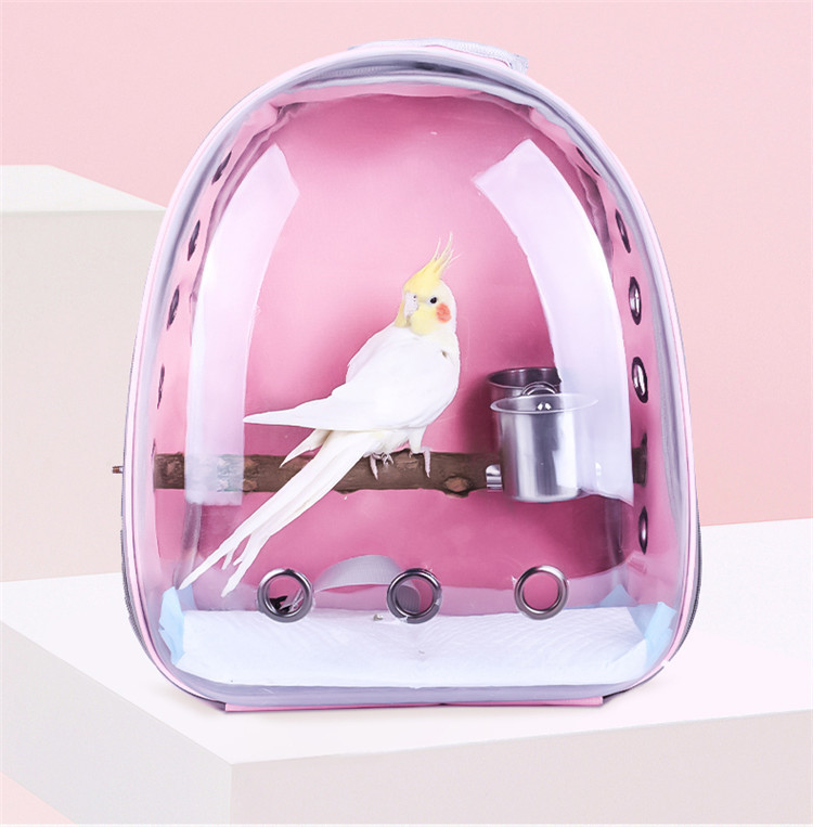 バードキャリー ペットキャリーバッグ 小鳥用 リュック ペット キャリア スリングバッグ バックパック 透明 安心 通気性良い キャリーケース 鳥  外出 :birdbag024:なでしこ商事 - 通販 - Yahoo!ショッピング
